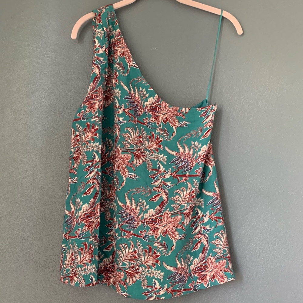 LOFT NWT one-shoulder top